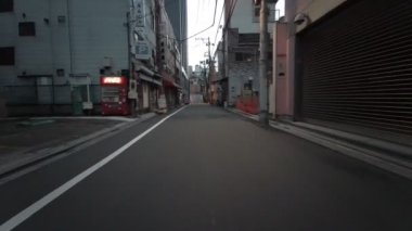 Tokyo Asakusa Sabah Erken Bisiklet 2021 Baharı