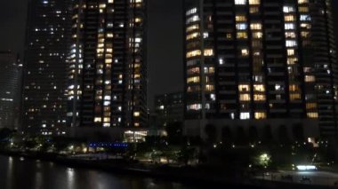 Tokyo Kulesi Malikânesi. Gece manzarası 2021 Mayıs. 