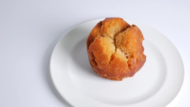 Donuts Fritos Japoneses Sata Andagi — Vídeo de Stock