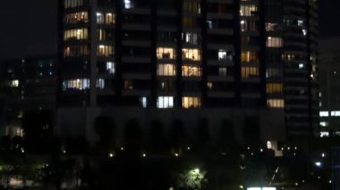 Tokyo Kulesi Malikânesi. Gece manzarası 2021 Mayıs. 