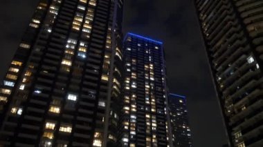 Tokyo Kulesi Malikânesi. Gece manzarası 2021 Mayıs. 