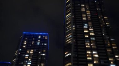 Tokyo Kulesi Malikânesi. Gece manzarası 2021 Mayıs. 