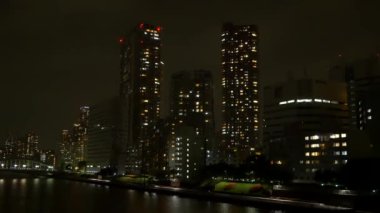 Tokyo Kulesi Malikânesi. Gece manzarası 2021 Mayıs. 