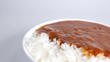 Dana pirinçli Hayashi pilavı.
