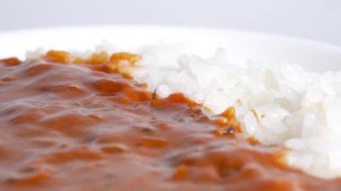 Dana pirinçli Hayashi pilavı.