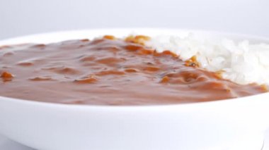 Dana pirinçli Hayashi pilavı.