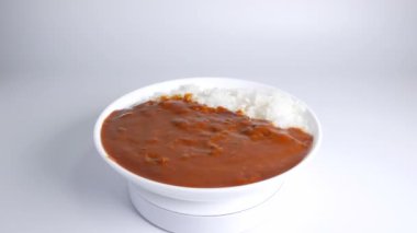 Dana pirinçli Hayashi pilavı.