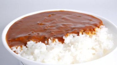 Dana pirinçli Hayashi pilavı.
