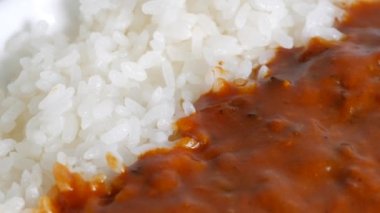 Dana pirinçli Hayashi pilavı.