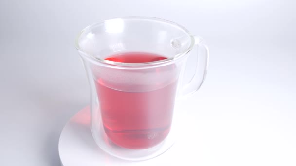 Herbata Aromatyzowana Jagody Mieszane — Wideo stockowe