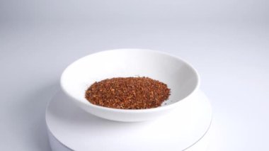 Rooibos çay yaprakları, video kliplerini kapat