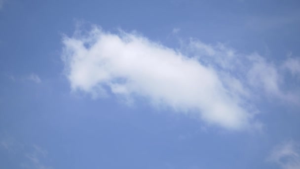 Cielo Azul Nubes — Vídeos de Stock