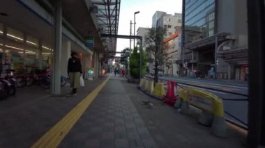 Tokyo Kameido Sabah Sabah Bisiklet 2021 Bahar