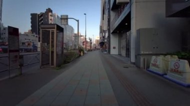 Tokyo Kinshicho Erken Sabah Bisiklet 2021 Bahar