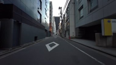 Tokyo Akihabara Sabah Erken Bisiklet 2021 Nisan 
