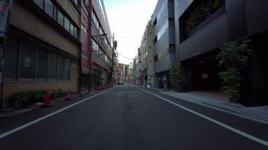 Tokyo Akihabara Sabah Erken Bisiklet 2021 Nisan 