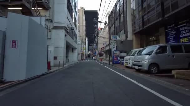 Tokio Akihabara Ciclismo Temprano Mañana 2021Abril — Vídeos de Stock