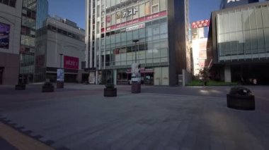 Tokyo Akihabara Sabah Erken Bisiklet 2021 Nisan 