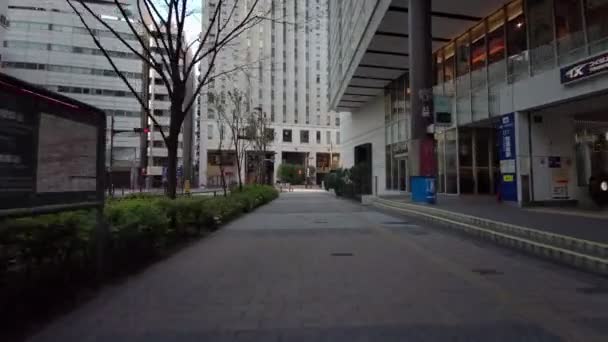 Tokyo Akihabara Early Morning Cycling 2021Aprile — Video Stock