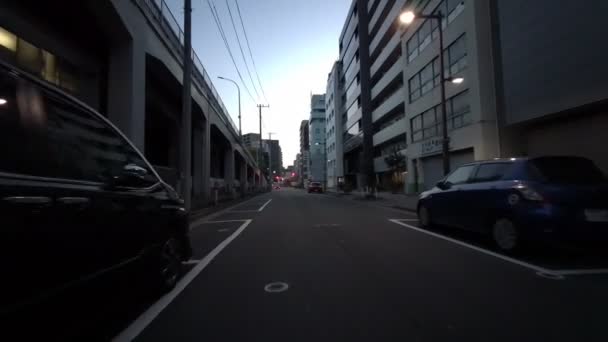 Tokyo Ueno Early Morning Cycling 2021 Aprile — Video Stock