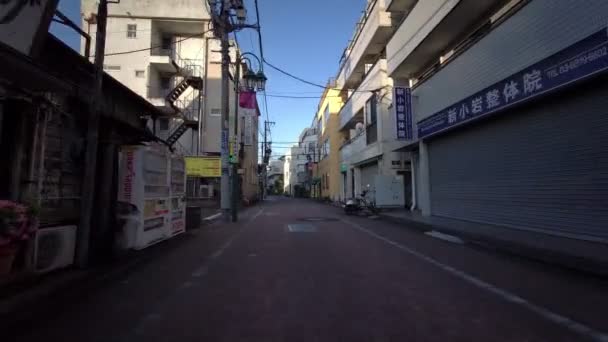 Tokyo Shinkoiwa Early Morning Cycling — Stock Video