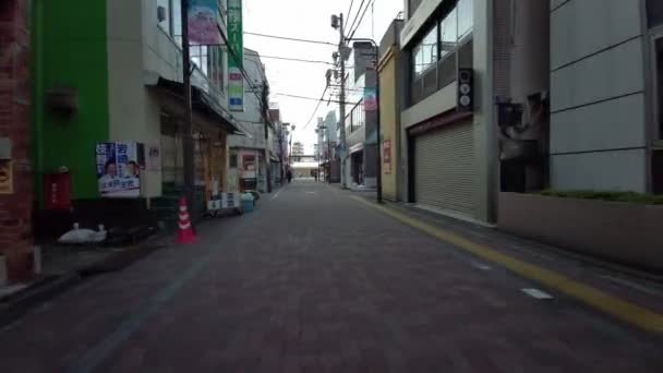 Tokios Shinkoiwa Frühen Morgen — Stockvideo