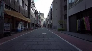 Tokyo Yokoyamacho Sabah Erken Bisiklet 2021 Nisan