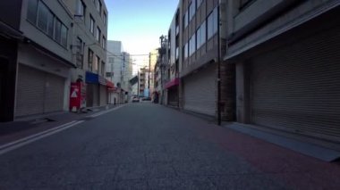 Tokyo Yokoyamacho Sabah Erken Bisiklet 2021 Nisan
