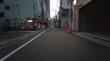 Tokyo Asakusa Sabah Erken Bisiklet 2021 Baharı