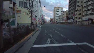 Tokyo Asakusa Sabah Erken Bisiklet 2021 Baharı