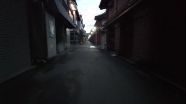 Tokyo Asakusa Sabah Erken Bisiklet 2021 Baharı