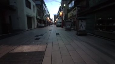 Tokyo Asakusa Sabah Erken Bisiklet 2021 Baharı