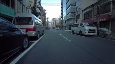 Tokyo Asakusabashi Erken Sabah Bisiklet 2021 Baharı