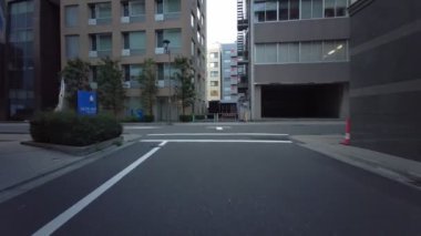 Tokyo Asakusabashi Erken Sabah Bisiklet 2021 Baharı