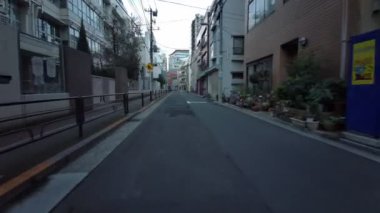 Tokyo Asakusabashi Erken Sabah Bisiklet 2021 Baharı