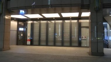 Tokyo Ginza gece görüşü 2021 Mayıs