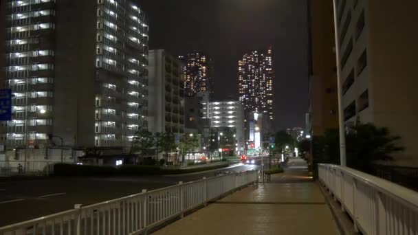 Tokyo Kachidoki Vue Nuit 2021 Mai — Video