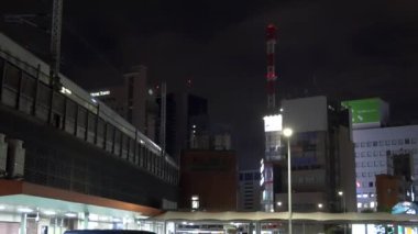 Tokyo Shinbashi gece görüşü 2021 Mayıs