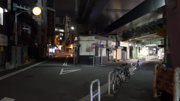 Tokyo Shinbashi Vista Serale 2021Maggio — Video Stock