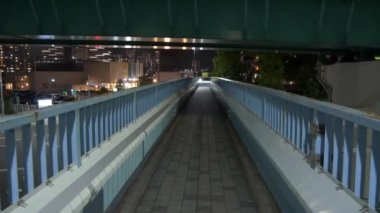 Tokyo Harumi Gece Manzarası 2021 Mayıs