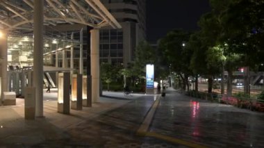 Tokyo Harumi Gece Manzarası 2021 Mayıs