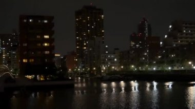 Tokyo Harumi Gece Manzarası 2021 Mayıs