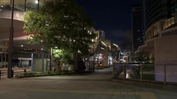 Τόκιο Shinbashi Νυχτερινή Θέα 2021Μάιος — Αρχείο Βίντεο
