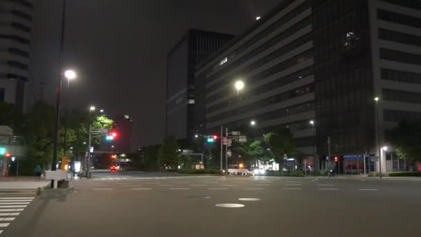 Tokio Harumi Vista Nocturna 2021Mayo — Vídeo de stock