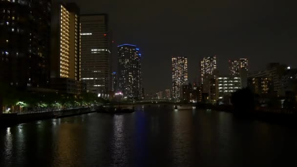 東京晴海夜景2021年5月 — ストック動画