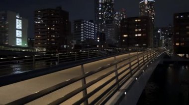 Tokyo Harumi Gece Manzarası 2021 Mayıs