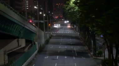 Tokyo Harumi Gece Manzarası 2021 Mayıs