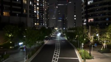 Tokyo Harumi Gece Manzarası 2021 Mayıs