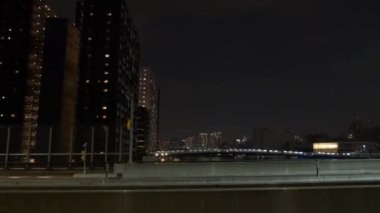 Tokyo Harumi Gece Manzarası 2021 Mayıs