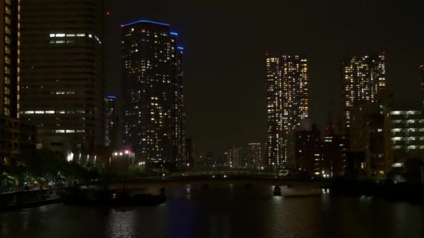 東京晴海夜景2021年5月 — ストック動画